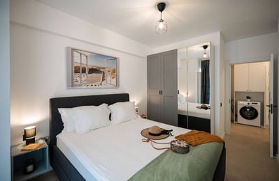 Аренда комфортной 2-комнатной квартиры с видом на море, Мамаия, Констанца, Румыния